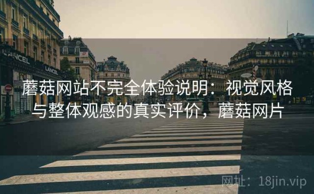 蘑菇网站不完全体验说明：视觉风格与整体观感的真实评价，蘑菇网片