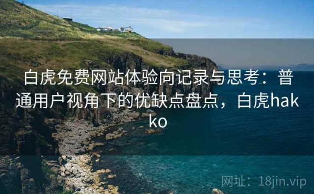 白虎免费网站体验向记录与思考：普通用户视角下的优缺点盘点，白虎hakko