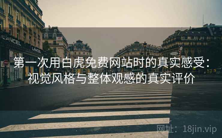 第一次用白虎免费网站时的真实感受：视觉风格与整体观感的真实评价